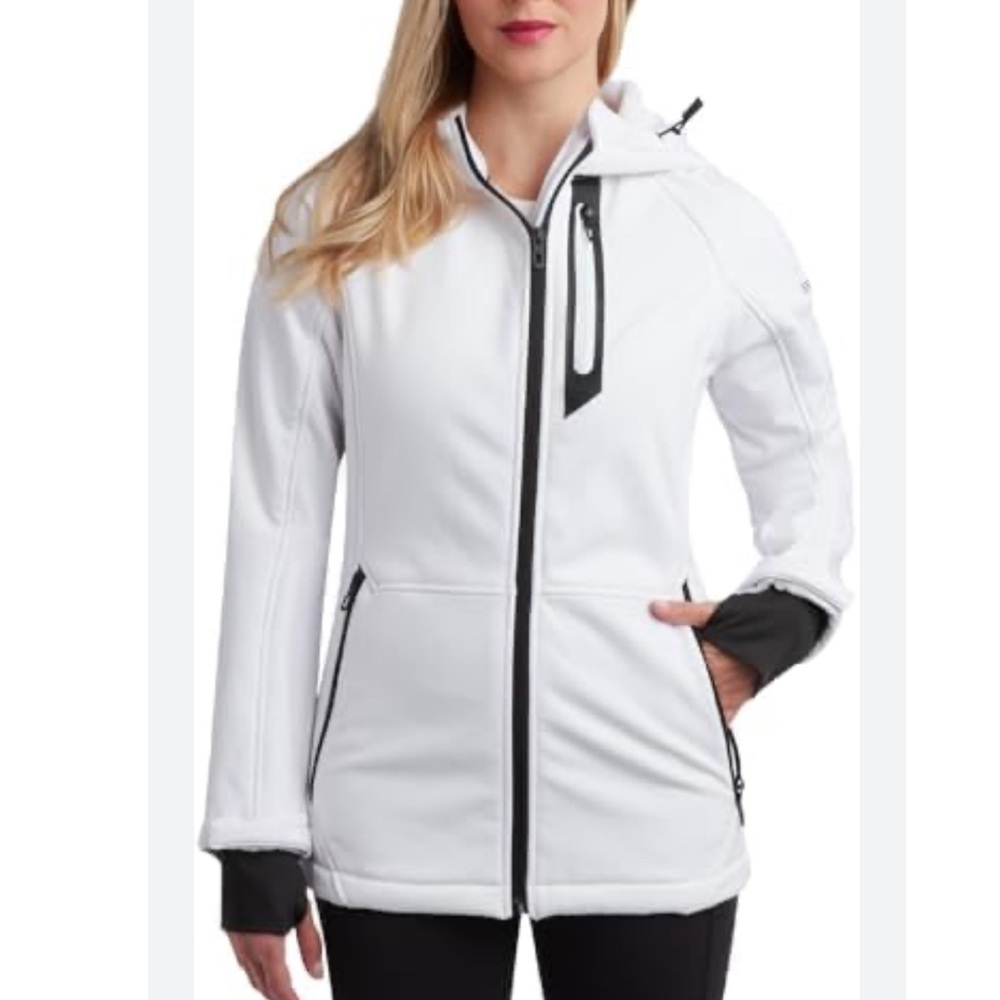 Spyder Women's White lightweight jacket new size large